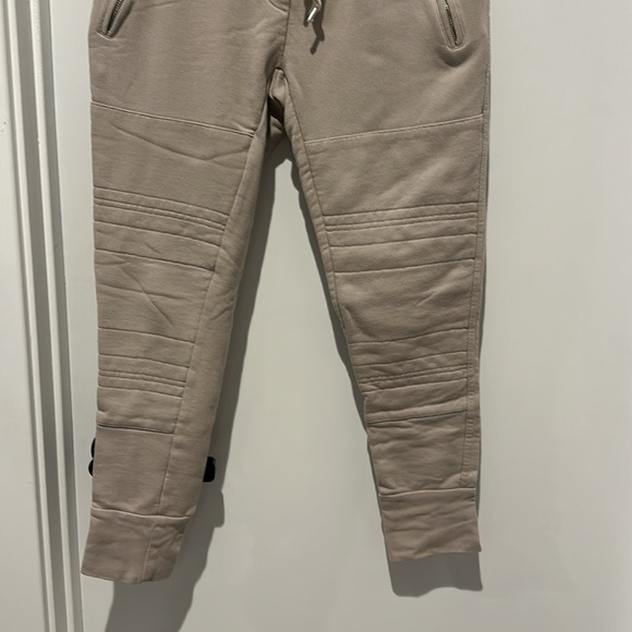 SINCERELY JULES LUX JOGGERS (CREAM/LIGHT TAN) - Picture 5 of 13